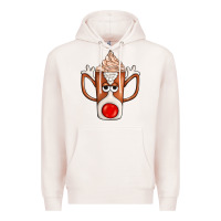 Pale Pink Coffee  Animal Premium Hoodie - CowhideDigitalArt