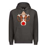 Smoke Coffee  Animal Premium Hoodie - CowhideDigitalArt