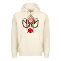 Tofu Coffee  Animal Premium Hoodie - CowhideDigitalArt