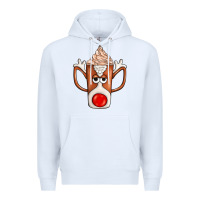 White Coffee  Animal Premium Hoodie - CowhideDigitalArt