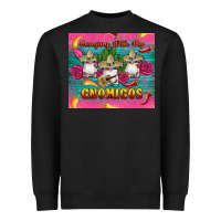 Black mexican hanging with my gnomigos Heavyweight Sweatshirt - Artiststas