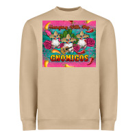 Mushroom mexican hanging with my gnomigos Heavyweight Sweatshirt - Artiststas