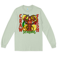 Matcha Crawfish season Long Sleeve Tee - FaDigitalArtStudio
