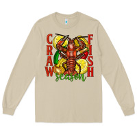 Mushroom Crawfish season Long Sleeve Tee - FaDigitalArtStudio