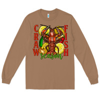 Toasted Coconut Crawfish season Long Sleeve Tee - FaDigitalArtStudio