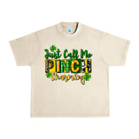 Sandshell Just call me pinch charming Urban Heavy Tee - CowGirlArtShop