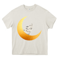 Cream Howling Wolf Heavy Core Tee - Bettercallsaul