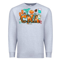 Heather Grey cna Premium Sweatshirt - AdoDesignShop