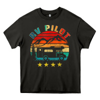 Asphalt rv pilot camping funny vintage motorhome travel vacation t shirt Heavy Core Tee - maiPhamDesign