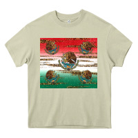 Mossy Mexican Flag Heavy Core Tee - RanaPortraitStore