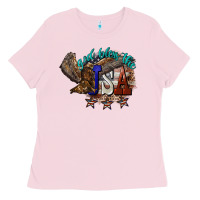 God Bless The Usa Eagle 4th Of July Ladies Tee | Teevron