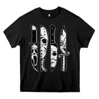 Black scary horror movies halloween Heavy Core Tee - maiPhamDesign