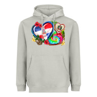 Moon Dust western leopard  dominican republic  hearts Heavyweight Hoodie - AdoDesignShop