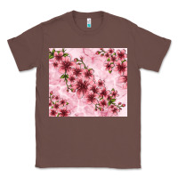 Chestnut hibiscus flowers with glitter Classic Tee - TumblerDesignByShophia