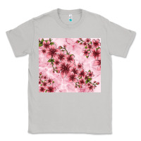 Moon Dust hibiscus flowers with glitter Classic Tee - TumblerDesignByShophia