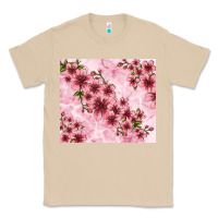 Mushroom hibiscus flowers with glitter Classic Tee - TumblerDesignByShophia