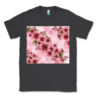 Smoke hibiscus flowers with glitter Classic Tee - TumblerDesignByShophia