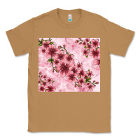 Toasted Coconut hibiscus flowers with glitter Classic Tee - TumblerDesignByShophia