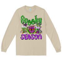 Mushroom Spooky Season Coffee Cups Long Sleeve Tee - FaDigitalArtStudio