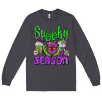 Smoke Spooky Season Coffee Cups Long Sleeve Tee - FaDigitalArtStudio