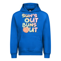 Cobalt sun's out buns out Urban Hoodie - JahusDesignShop