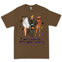 Cacao Get in ghoulies were going haunting Premium Tee - NancyCooperArtShop