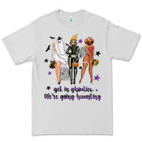 Dove Grey Get in ghoulies were going haunting Premium Tee - NancyCooperArtShop