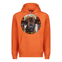 Carrot Western Christmas Calf Premium Hoodie - RanaPortraitStore
