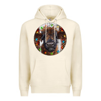 Tofu Western Christmas Calf Premium Hoodie - RanaPortraitStore
