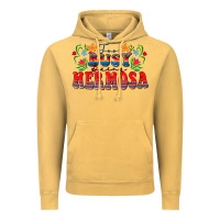 Vintage Mustard Too busy being hermosa Vintage Hoodie - FaDigitalArtStudio