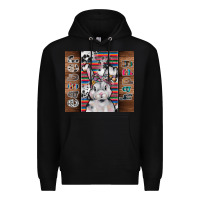 Black happy easter Premium Hoodie - CowhideDigitalArt