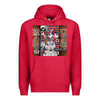 Cardinal happy easter Premium Hoodie - CowhideDigitalArt
