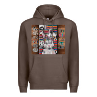 Coffee happy easter Premium Hoodie - CowhideDigitalArt
