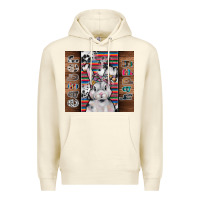Sandshell happy easter Premium Hoodie - CowhideDigitalArt