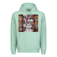 Seafoam happy easter Premium Hoodie - CowhideDigitalArt