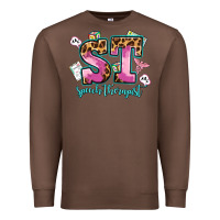 Chestnut speech therapist Premium Sweatshirt - AdoDesignShop