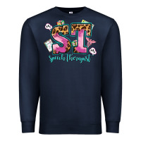 Navy speech therapist Premium Sweatshirt - AdoDesignShop