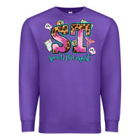 Purple speech therapist Premium Sweatshirt - AdoDesignShop