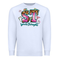 White speech therapist Premium Sweatshirt - AdoDesignShop