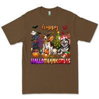 Cacao happy hallothanksmas dogs Premium Tee - texasbilliewilder