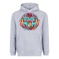Heather Grey race mom Heavyweight Hoodie - AdoDesignShop