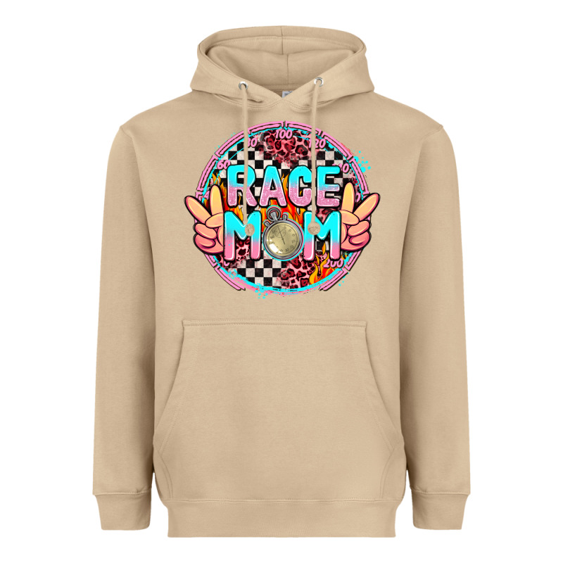 Race Mom Heavyweight Hoodie by AdoDesignShop | Teevron