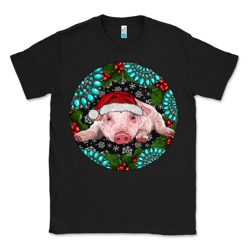 Baby Pig Christmas Classic Tee by RanaPortraitStore | Teevron