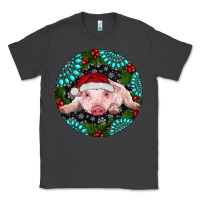 Smoke Baby Pig Christmas Classic Tee - RanaPortraitStore