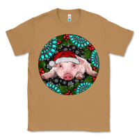 Toasted Coconut Baby Pig Christmas Classic Tee - RanaPortraitStore