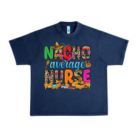 Navy nacho average nurse Urban Heavy Tee - RanaPortraitStore