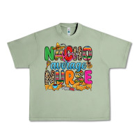 Oil Green nacho average nurse Urban Heavy Tee - RanaPortraitStore