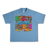 Pebble Blue nacho average nurse Urban Heavy Tee - RanaPortraitStore