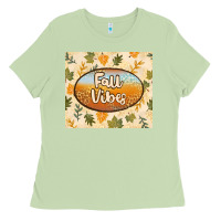Matcha retro fall vibes Ladies Tee - TumblerDesignByShophia