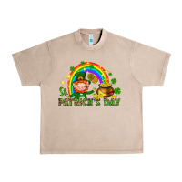 French Oak St. Patrick's Day Elf with elements Urban Heavy Tee - HowdyJamesFarm